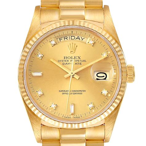 gold mens presidential rolex watch|rolex presidential 18k solid gold.